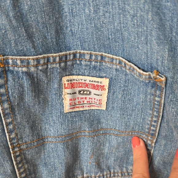 Classic Unionbay YK2 , 90s VINTAGE Overalls SIZE SMALL - Picture 6 of 6